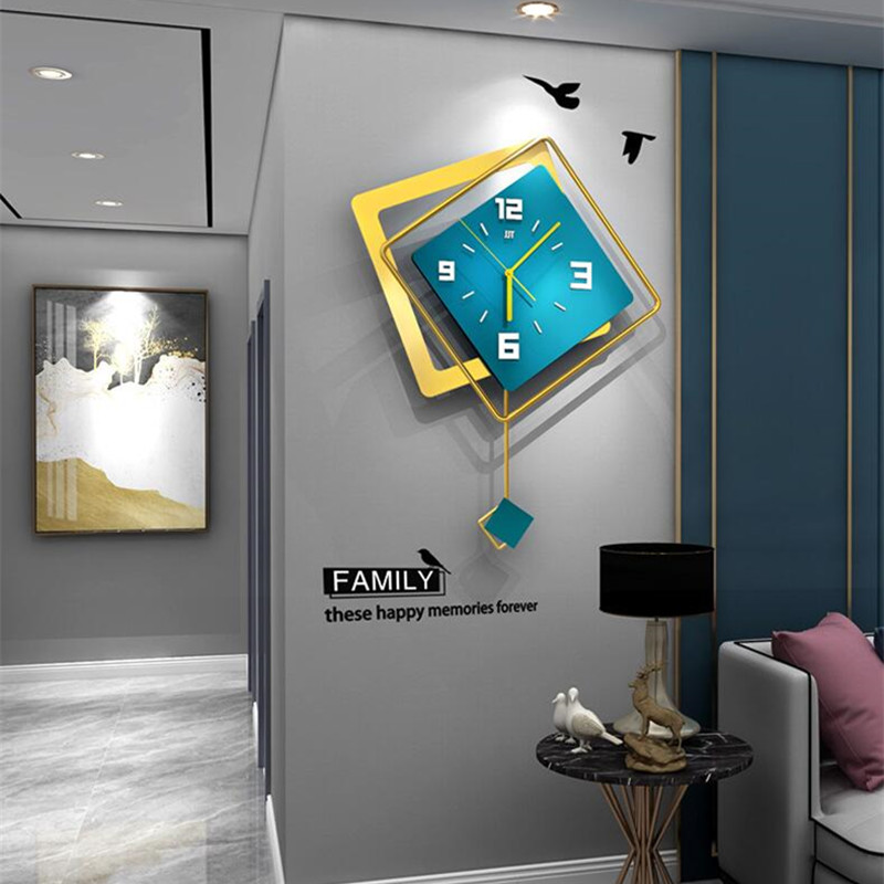 Relógio de Parede Quadrado 3D  - Luxury Lifestyle Living avaliação e preço